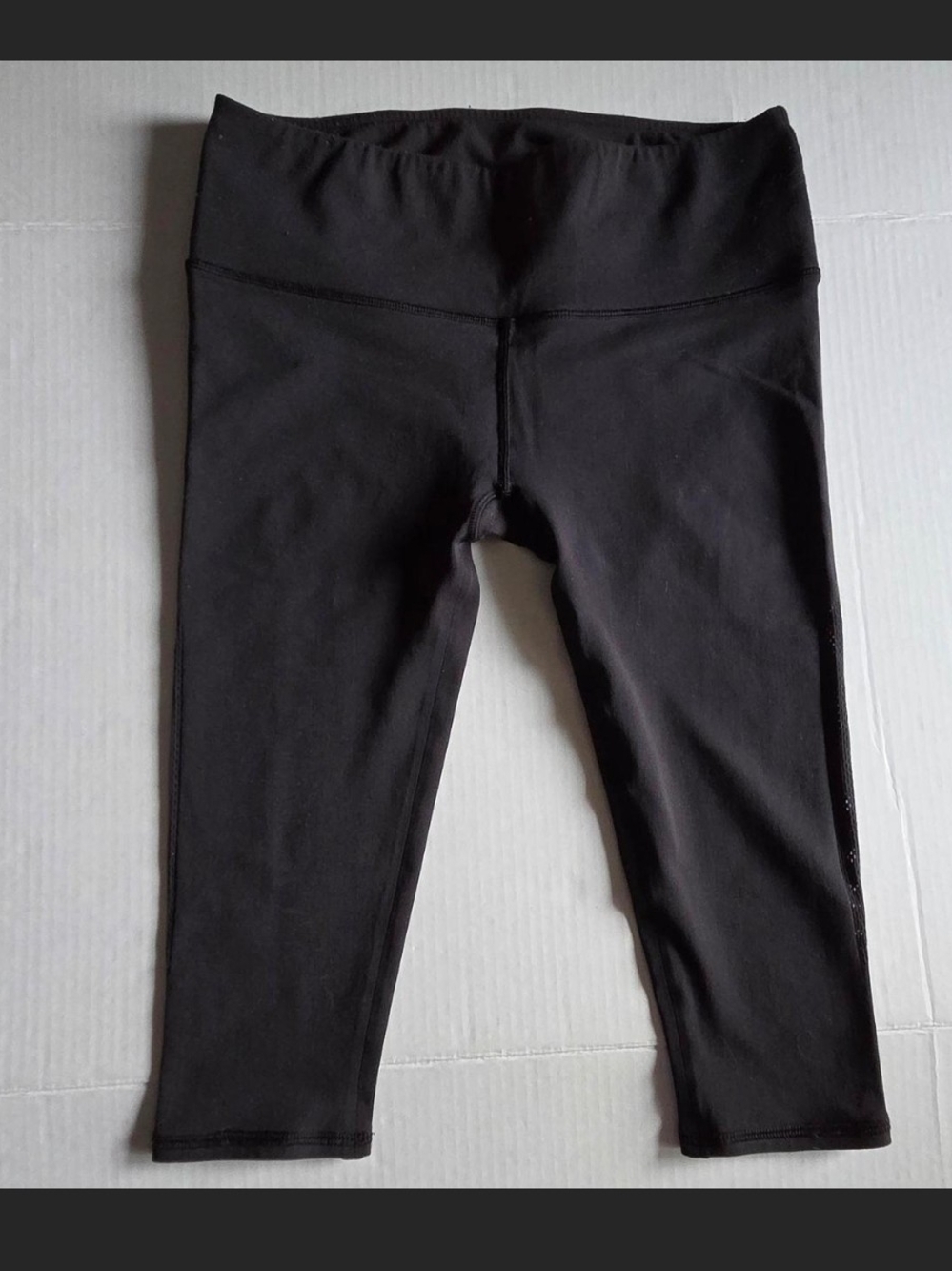 lululemon Black Cropped High-Rise Women's Leggings